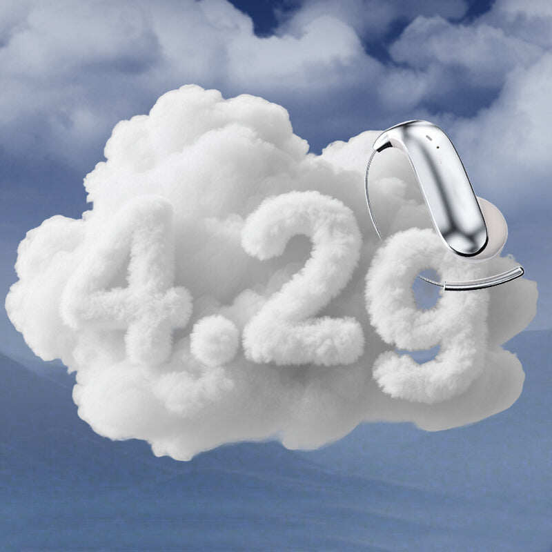 Bluetooth 6.0 Wireless Earbuds – 48H Playtime, IPX5 Sweatproof & Ultra-Light 4.2g Fit for Running