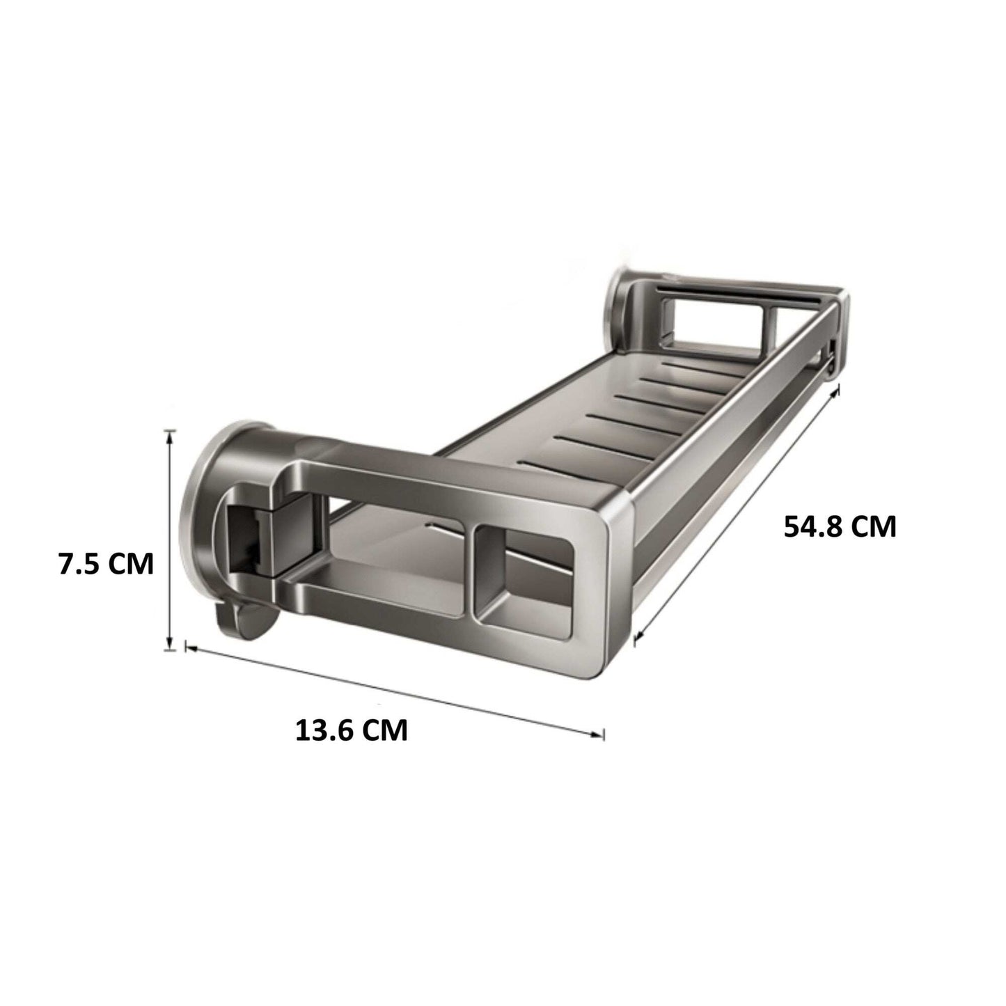 Carbon Steel Multi-Use Storage Rack with Suction Cup