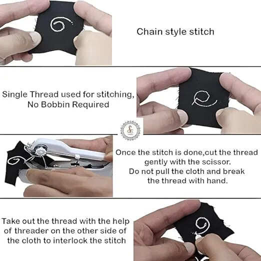 Handheld Stitching Machine | Lightweight, Easy-Grip | Fix Anytime