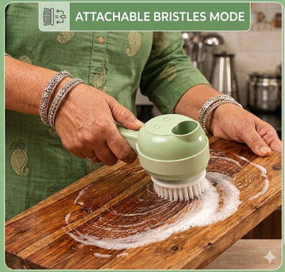 Portable Electric Chopper | Powerful Blades | Mess-Free Cooking