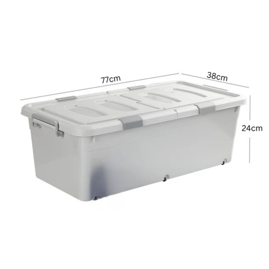 Multifunctional Storage Box with Wheels