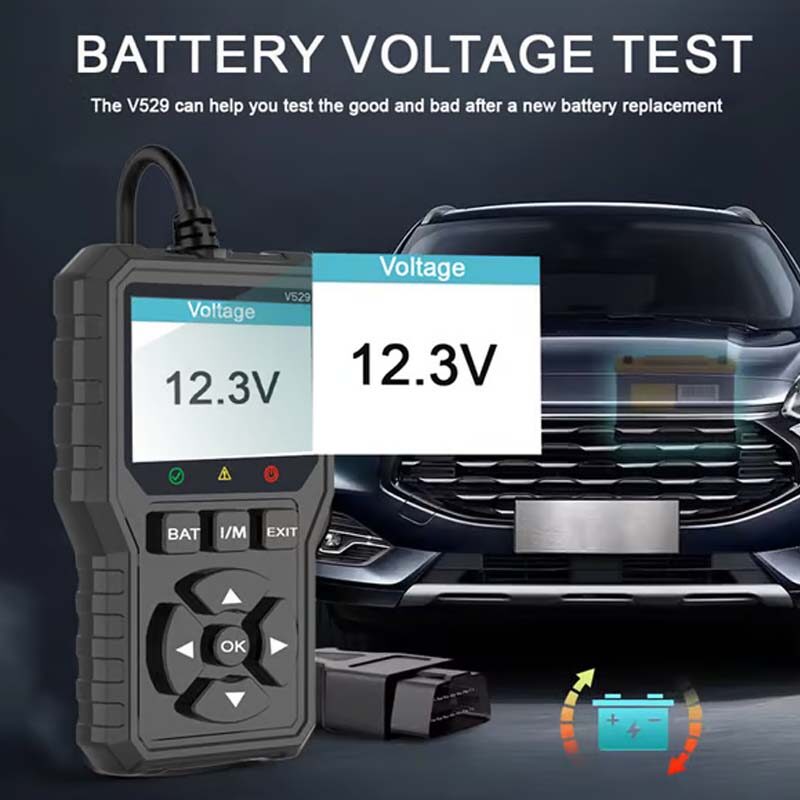 Professional OBD2 diagnostic tool: accurate and fast analysis, compatible with most vehicles