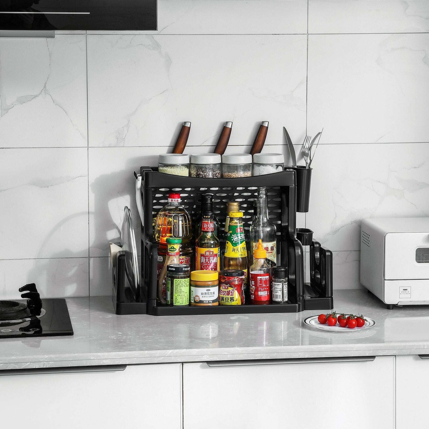 All in One Kitchen Shelf Organizer