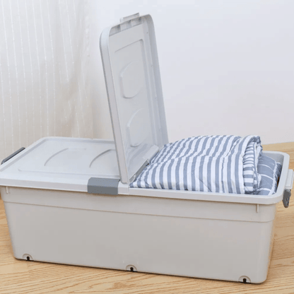 Multifunctional Storage Box with Wheels