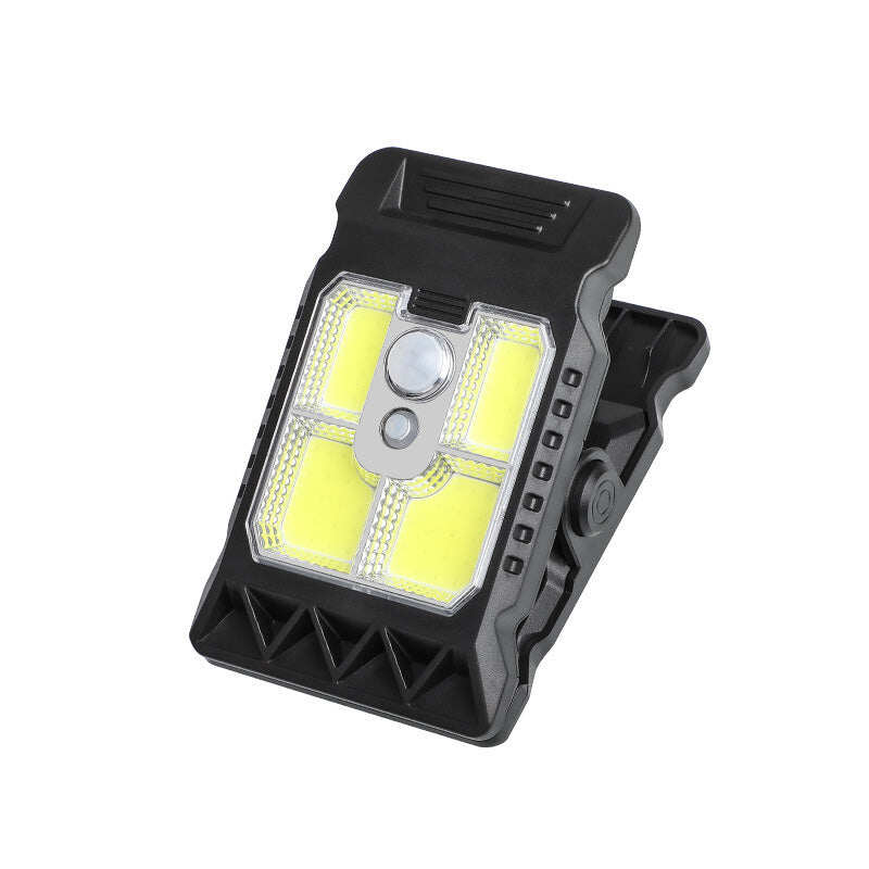 Solar clip light with motion sensor  Perfect for gardens, balconies, and patios!
