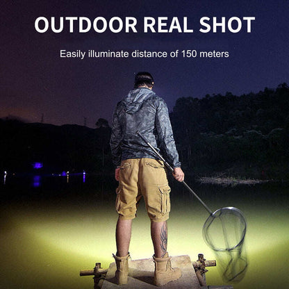 5-LED Rechargeable Headlamp with 3 Modes