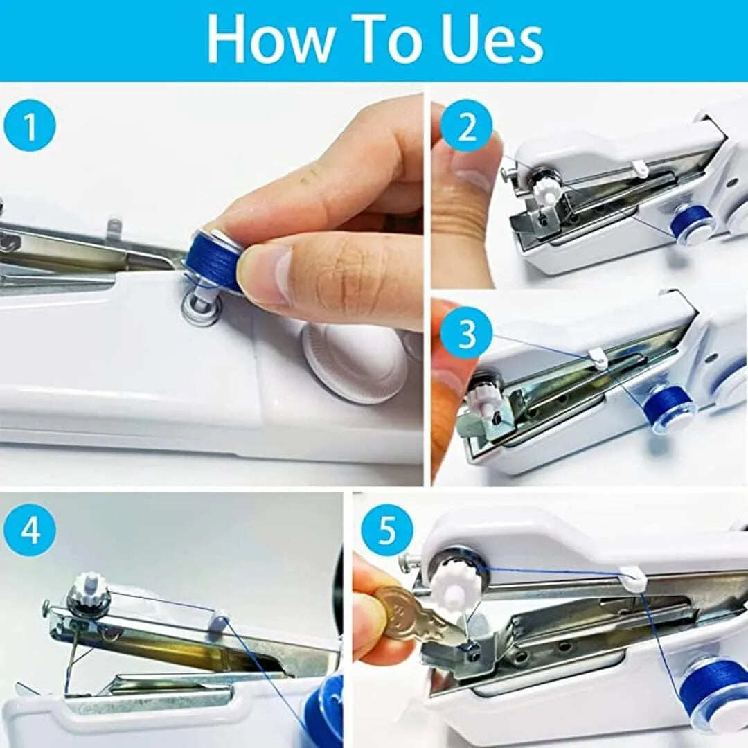Handheld Stitching Machine | Lightweight, Easy-Grip | Fix Anytime