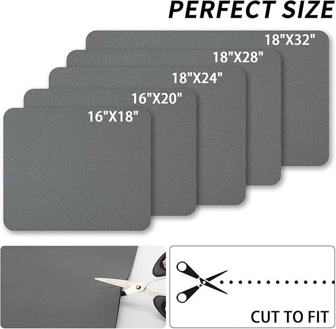 Absorbent Sink Mat | Quick-Dry, Anti-Slip Base | For Wet Counters & Dish Racks
