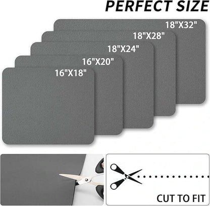 Absorbent Sink Mat | Quick-Dry, Anti-Slip Base | For Wet Counters & Dish Racks