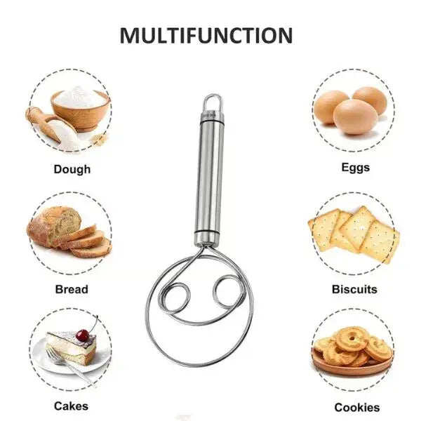 Effortless Mixing | No-Clump Design | Perfect for Baking