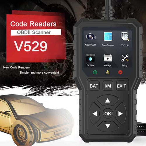 Professional OBD2 diagnostic tool: accurate and fast analysis, compatible with most vehicles