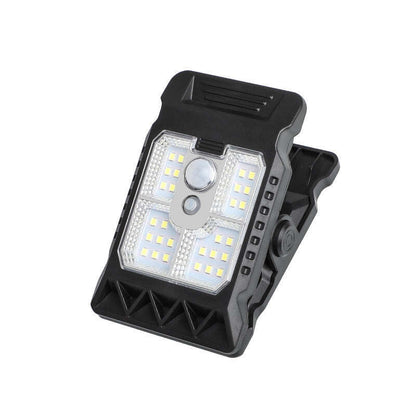 Solar clip light with motion sensor  Perfect for gardens, balconies, and patios!