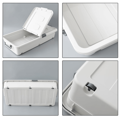 Multifunctional Storage Box with Wheels