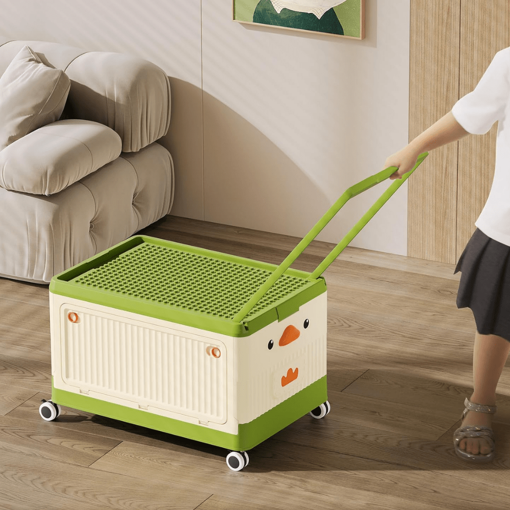 Building Block Trolley Box Storage Box
