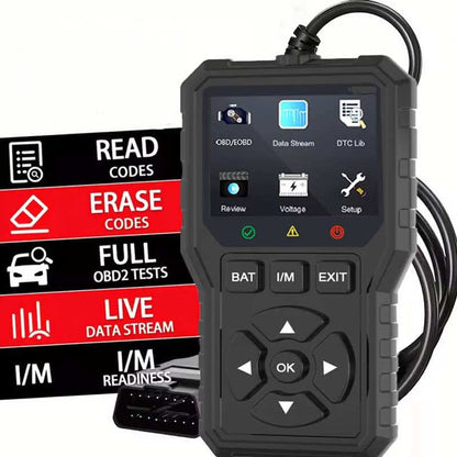 Professional OBD2 diagnostic tool: accurate and fast analysis, compatible with most vehicles